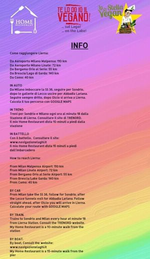  at Te lo do io il Vegano / La Stella Vegan in Lierna