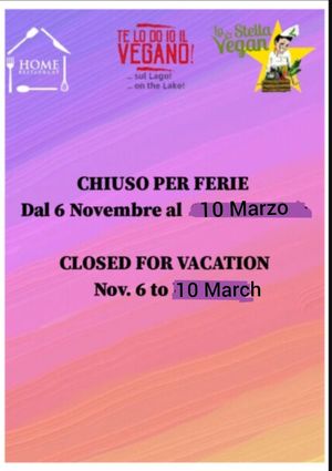  at Te lo do io il Vegano / La Stella Vegan in Lierna