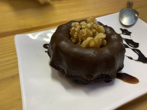 Chocolate cake   at Te Quiero Verde in Puerto Vallarta