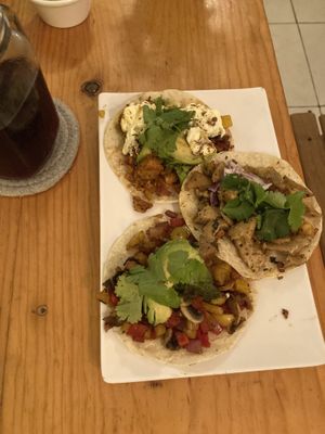 Tacos  at Te Quiero Verde in Puerto Vallarta