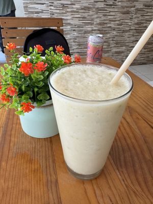 Kalashi coconut smoothie  at Te Quiero Verde in Puerto Vallarta