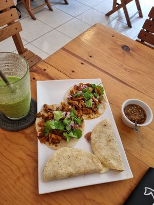 I love love the vegan quesadillas 🤤🤤 at Te Quiero Verde in Puerto Vallarta