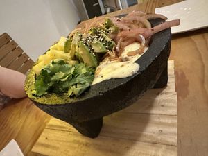 Molcajete  at Te Quiero Verde in Puerto Vallarta