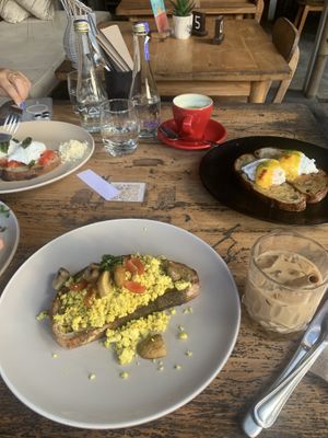 Scrambled Tofu  at Alily in Penida Island