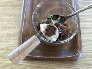 Coffee dessert  at Five Seventh - 칠분의 오  in Jeju