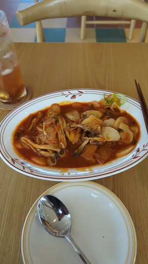 Ddeokbokki at Five Seventh - 칠분의 오  in Jeju