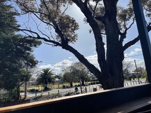 View from tables  at For Change in Middle Park