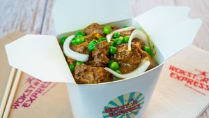 Plant Based Chinese Curry at Wok Star Express in Phuket