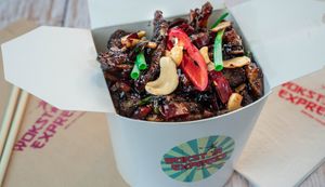 Plant Based Kung Pao at Wok Star Express in Phuket