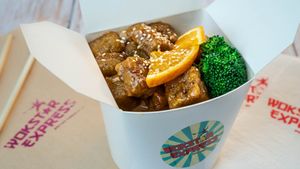 Plant Based Citrusy Orange at Wok Star Express in Phuket