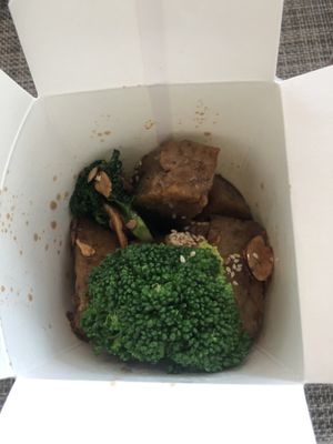 Sticky sesame seitan  at Wok Star Express in Phuket