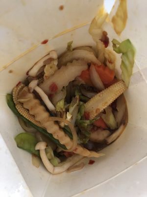 Veggies   at Wok Star Express in Phuket