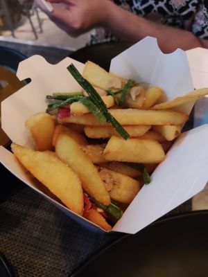 Salt and pepper chips at Wok Star Express in Phuket