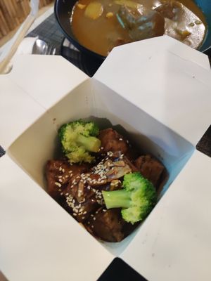 Sesame ribs at Wok Star Express in Phuket