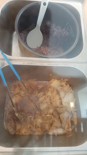 Vegan buffet lunch at Loving Hut - Tsagaan Khaalga in Ulaanbaatar