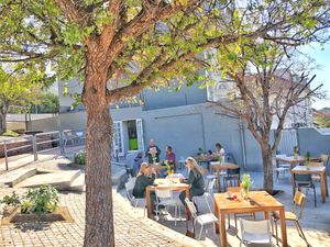 Outdoor seating   at We Cafe - Maybe closed in Cape Town