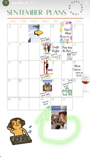   at We Cafe - Maybe closed in Cape Town