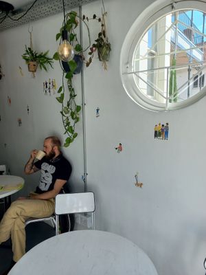 Delightful decor and best coffee at We Cafe - Maybe closed in Cape Town