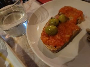 Pan con tomato at Boca Bistro in Lisbon