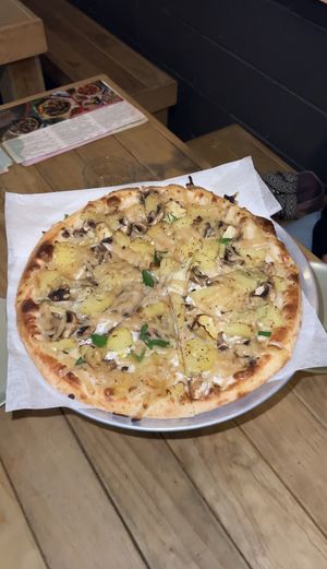 3. Vegan Truffled Bianca  at Locali Pizza in Mermaid Beach