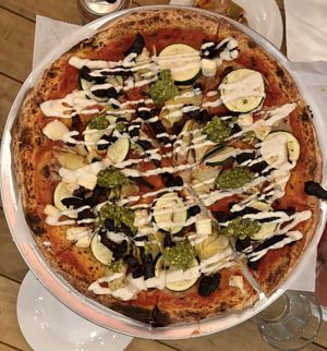 The Vegan Greek  at Locali Pizza in Mermaid Beach