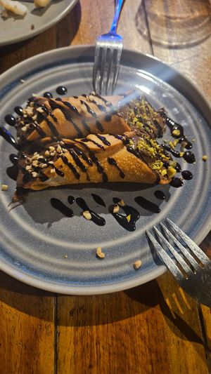 Vegan cannoli at Locali Pizza in Mermaid Beach