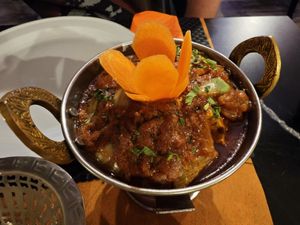 Tofu dopiaza at Indian Taj Tandoori Restaurant & Bar in Mallorca