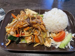 Pad khing   at Sabaidee in Malmo
