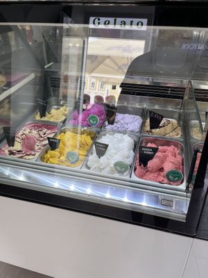   at Gelato Jadran in Telc