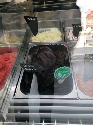 Yummy at Gelato Jadran in Telc