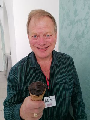 Many choices but Belgium Chocolate is my favourite at Gelato Jadran in Telc