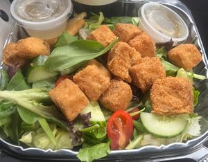 Tofu salad.  at Eatz On The Corner in Pine Mountain