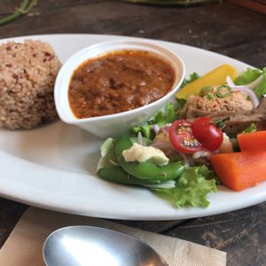 vegetable curry at Mominoki House in Tokyo