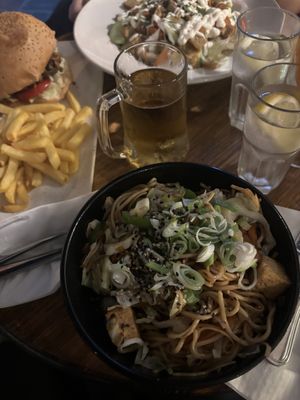 spicy tofu noodles  at Gems in Mellieha