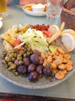 Maltese platter at Gems in Mellieha