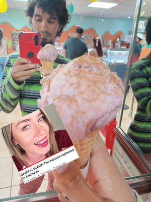 Remolacha (y canela por encima) at Jendy's Heladería Artesanal in Caguas