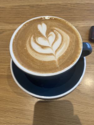 Dirty chai  at Kaffe Landskap in Denver