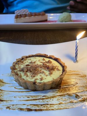 Lemon Tart at Vedge in Philadelphia