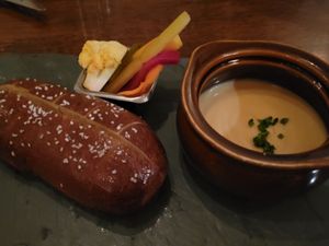 Pretzel at Vedge in Philadelphia