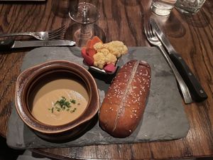 Rutabaga fondue at Vedge in Philadelphia