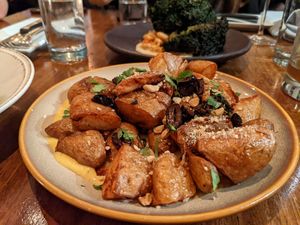 Spicy potatoes at Vedge in Philadelphia