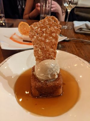 Sticky toffee pudding at Vedge in Philadelphia