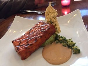 Spicy grilled tofu  at Vedge in Philadelphia