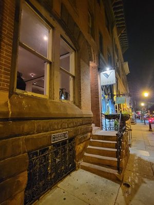 Outside at Vedge in Philadelphia