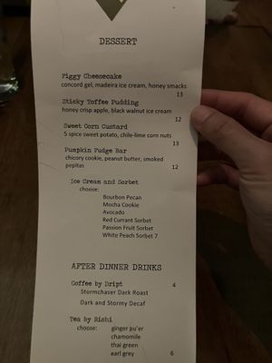   at Vedge in Philadelphia