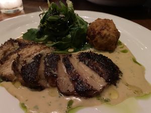 Seared Lion’s Mane Mushroom   at Vedge in Philadelphia