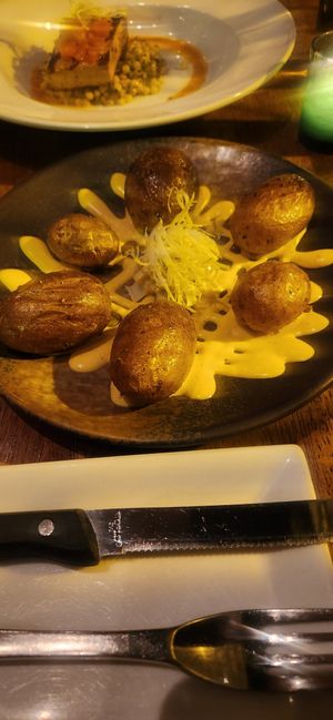 Crispy pee wee potatoes at Vedge in Philadelphia