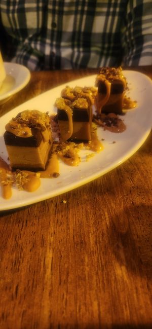 Pumpkin fudge bar at Vedge in Philadelphia