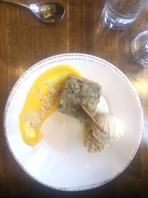 Fennel upside down cake   at Vedge in Philadelphia