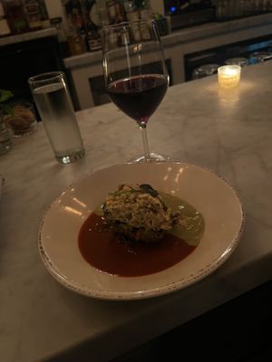 Artichoke dish  at Vedge in Philadelphia